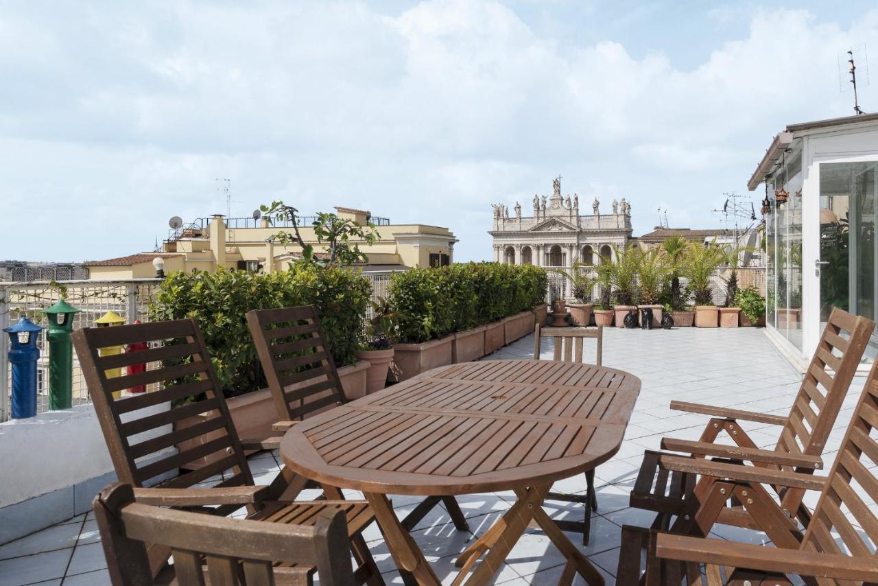 Rome East Panoramic View Flat With Terraces Roma Exterior foto